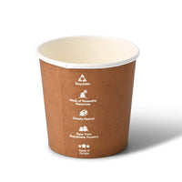 Take-Away-Becher braun – Kartonbecher für Suppen & Salate