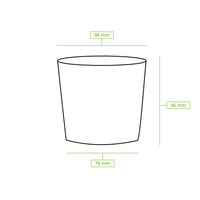 Take-Away-Becher braun – Kartonbecher für Suppen & Salate