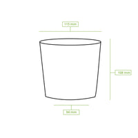 Take-Away-Becher braun – Kartonbecher für Suppen & Salate