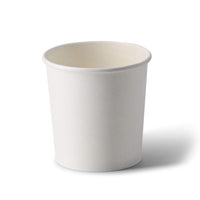 Pappbecher To Go weiß – kompostierbarer Universal-Becher