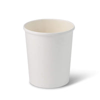 Pappbecher To Go weiß – kompostierbarer Universal-Becher