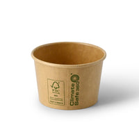 Eisbecher aus Pappe 75 ml – Dessertschale to go