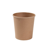 Pappbecher To Go braun – kompostierbarer Universal-Becher