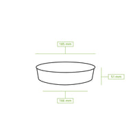 Salatschalen braun aus Kraftkarton, kompostierbar To Go