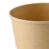 Salatschale aus Karton – kompostierbare To-go-Bowl mit PLA-Beschichtung