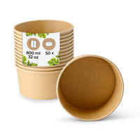 Salatschale aus Karton – kompostierbare To-go-Bowl mit PLA-Beschichtung