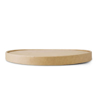 Membrandeckel braun für Kartonschalen, dampfdurchlässig