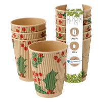 Riffelbecher Winter "Zweige" – 300ml / 12oz (250 Stück)