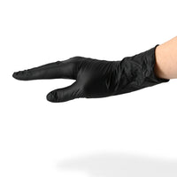 Nitrilhandschuhe schwarz puderfrei – latexfreie Einweghandschuhe