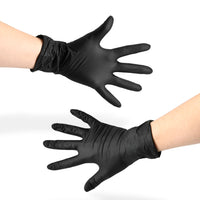 Nitrilhandschuhe schwarz puderfrei – latexfreie Einweghandschuhe