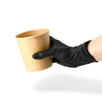 Nitrilhandschuhe schwarz puderfrei – latexfreie Einweghandschuhe