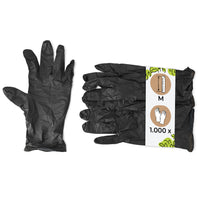 Nitrilhandschuhe schwarz puderfrei – latexfreie Einweghandschuhe