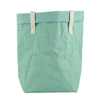XL Shoppertasche aus waschbarem Papier in Lederoptik
