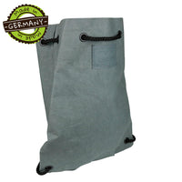 Rucksack aus waschbarem Papier in Lederoptik, vegan, div. Farben