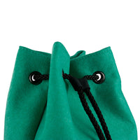 Filz-Rucksack aus recyceltem PET, dunkel meliert, 35x43x12 cm