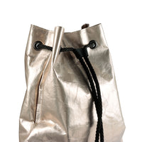 Rucksack aus waschbarem Papier in Lederoptik, vegan, div. Farben