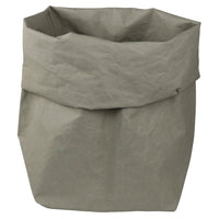 Wäschebox aus waschbarem Papier - Aufbewahrungskorb, Lederoptik