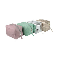 Kosmetiktasche vegan - Kulturbeutel aus waschbarem Papier