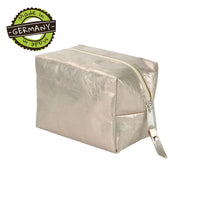 Kosmetiktasche vegan - Kulturbeutel aus waschbarem Papier