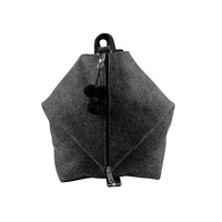Filz-Rucksack aus 100% Merinowolle, 27x34x12 cm, div. Farben