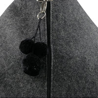 Filz-Rucksack aus 100% Merinowolle, 27x34x12 cm, div. Farben