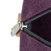 Federmäppchen aus recyceltem PET-Filz – vegan, Größe S