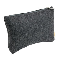 Kosmetiktasche aus 100% Natur-Filzwolle - Kulturbeutel