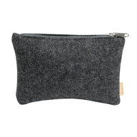 Kosmetiktasche aus 100% Natur-Filzwolle - Kulturbeutel