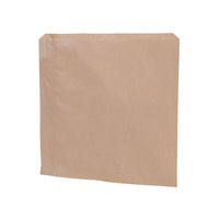 Papiertüten braun - Snacktaschen Flachbeutel aus Recyclingpapier