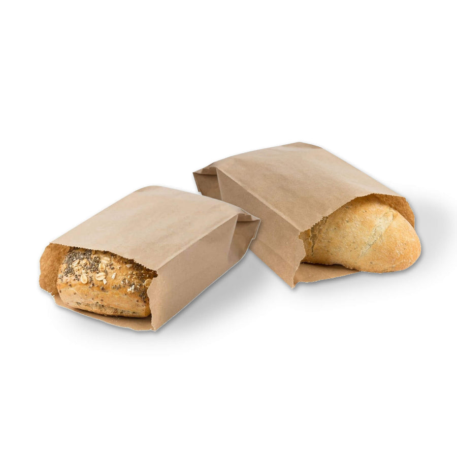 Brötchen, Semmeln und Gebäck über den Tresen