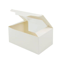 Cupcake-Box mit Sichtfenster, weiß – Gebäckschachtel aus Karton