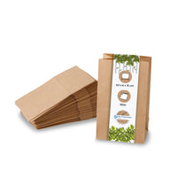 Blockbodenbeutel Kraftpapier braun, kompostierbar