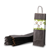 Flaschentüten aus Kraftpapier – Geschenktüten mit Henkel, bunt
