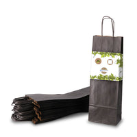 Flaschentüten aus Kraftpapier – Geschenktüten mit Henkel, bunt