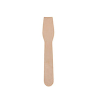 Eislöffel aus Holz kompostierbar – Eisspatel für Eisdiele & Café
