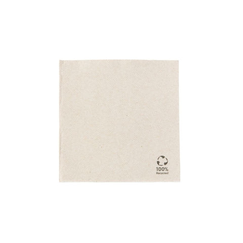Premium Papierservietten 2-lagig, Recyclingpapier ungebleicht