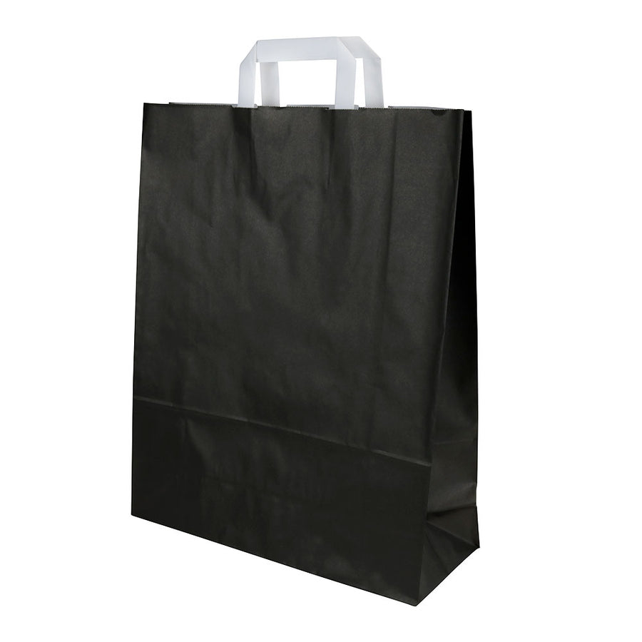 Take-away, Laden und Give-away in einer Tüte