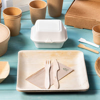 Einwegmesser aus Holz – kompostierbares Partybesteck für Gastronomie