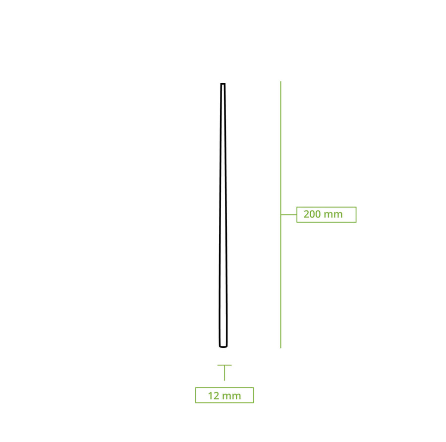 20 cm, eine Länge für alle vier Gebinde