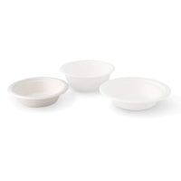 Zuckerrohr-Schalen rund, Einwegschalen kompostierbar, div. Größen