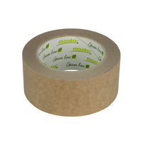 Papier-Paketband braun 50 m - nachhaltiges Packband mit Naturkleber