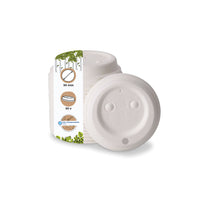 Coffee-To-Go-Deckel aus Pappe – kompostierbar, 80 mm mit Trinkloch