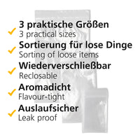 Allzweckbeutel mit Druckverschluss