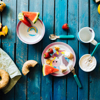 Kindergeschirr Porzellan 3-teilig - Frühstücksset mit Motiv