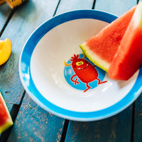 Kindergeschirr Porzellan 3-teilig - Frühstücksset mit Motiv