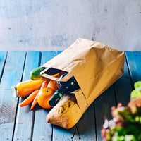 Einkaufstüten aus Kraftpapier braun – reißfeste Papiertüten
