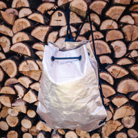 Rucksack aus waschbarem Papier in Lederoptik, vegan, div. Farben
