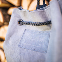 Rucksack aus waschbarem Papier in Lederoptik, vegan, div. Farben