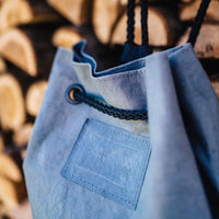 Rucksack aus waschbarem Papier in Lederoptik, vegan, div. Farben