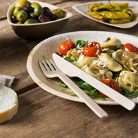 Mehrwegbesteck aus Bioplastik PLA & Holzmehl, robust & spülbar